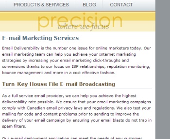 Not Clear Proposition Example